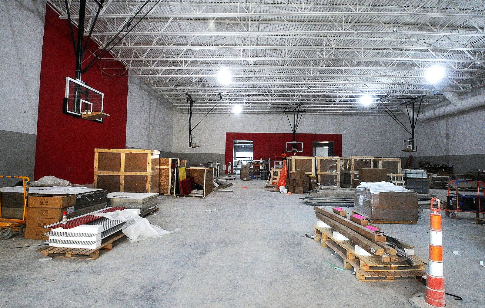 A look inside the new Franklin High School located on East Sixth Street. MARSHALL GORBY\STAFF