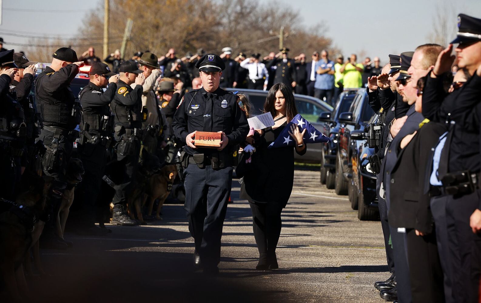 111623 franklin police k9 memorial