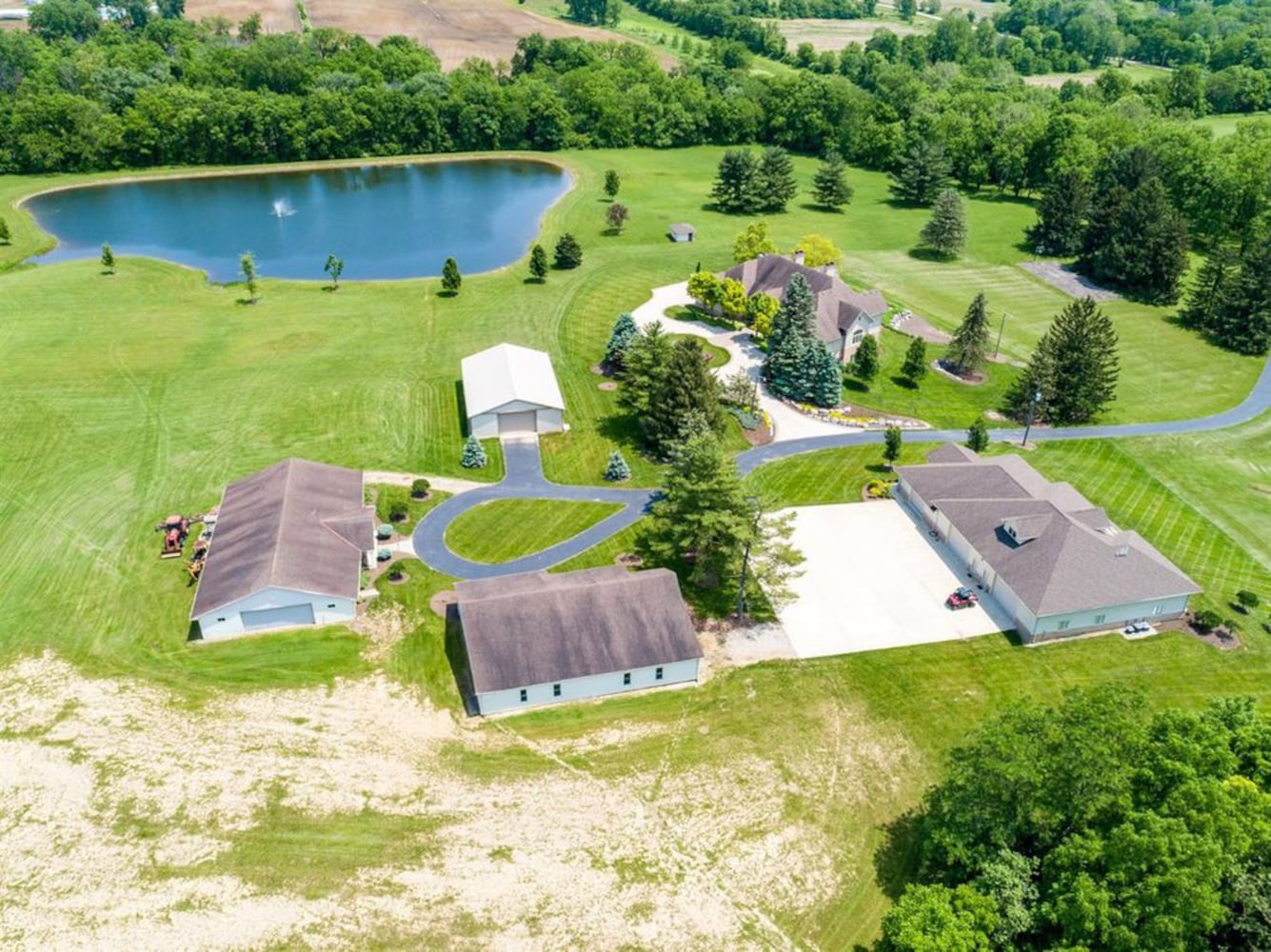 PHOTOS: Luxury Preble County home on 100 acres on the market for $2.5M