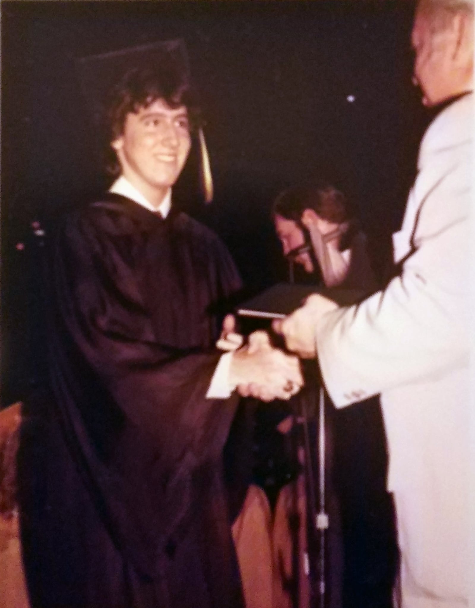 Jim Good, Jr. as a high school graduate in Centerville in 1982. CONTRIBUTED