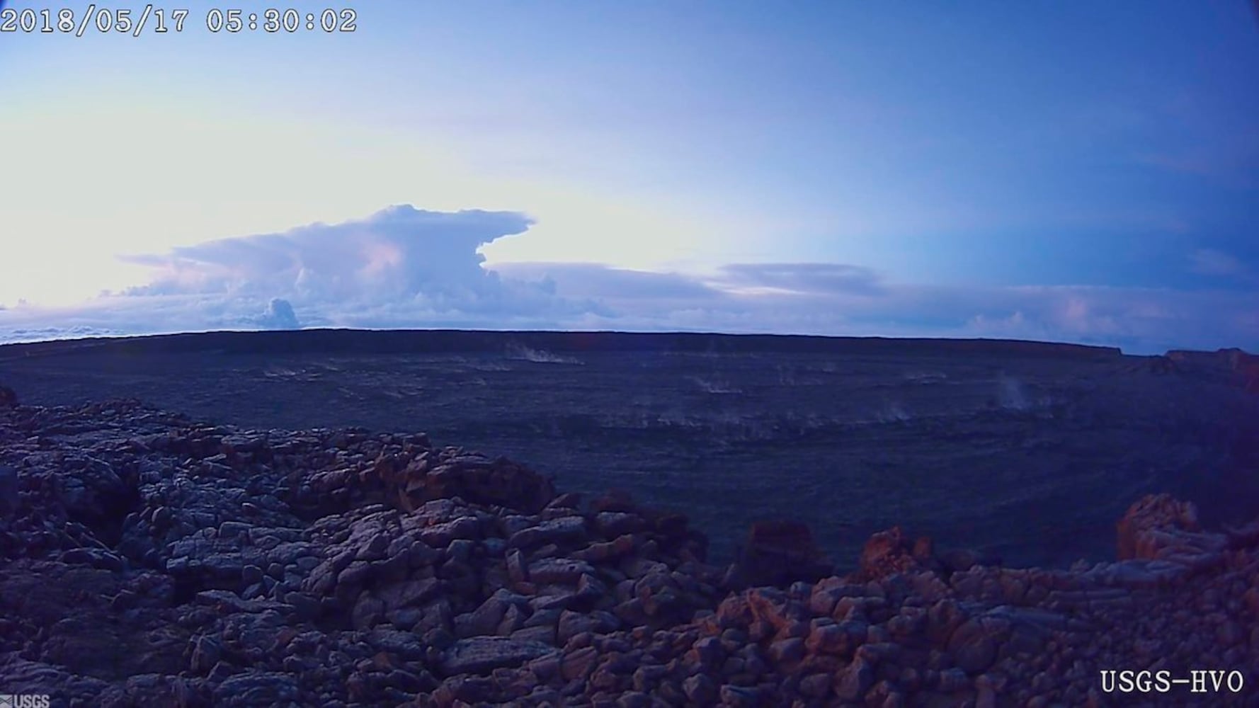 Photos: Hawaii volcano erupts