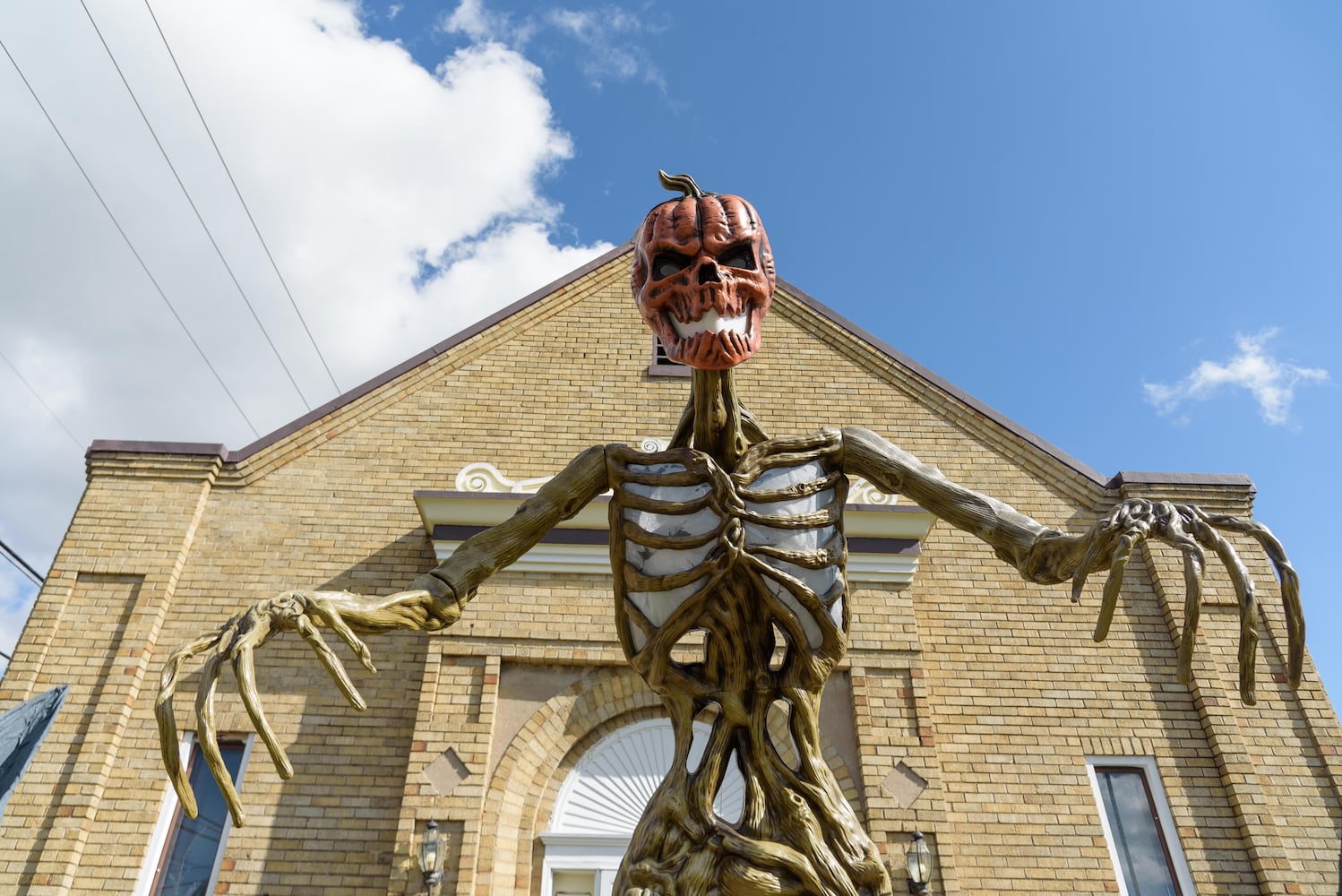 PHOTOS: Larger than life Halloween decorations in downtown Fairborn