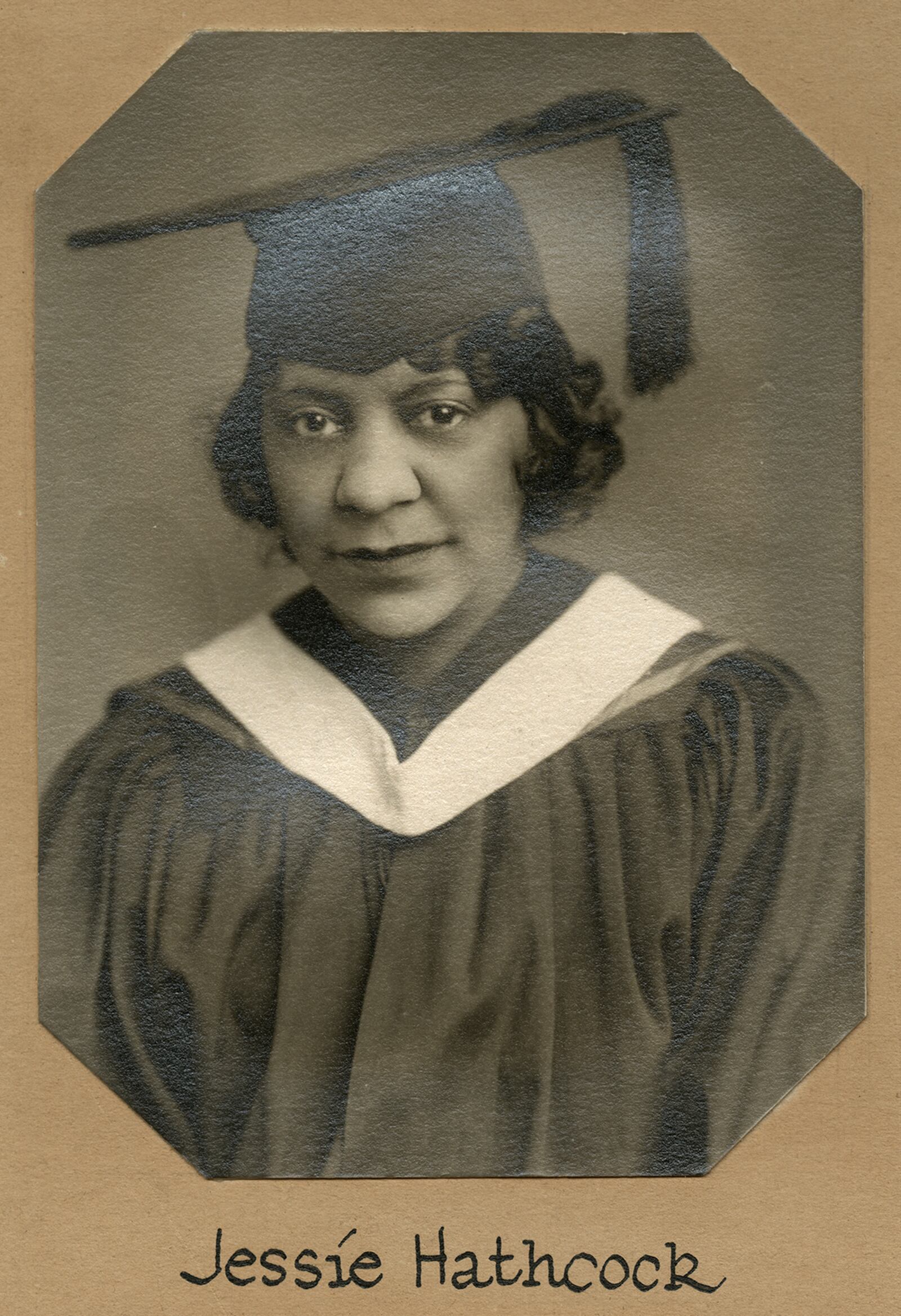 Jessie Hathcock was the first female African American student to graduate from the University of Dayton. She graduated in 1930 with a bachelor's degree in education. UNIVERSITY OF DAYTON