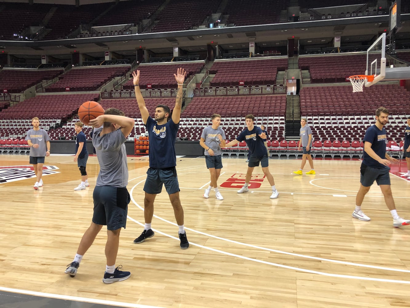 Cedarville-Ohio State men's college basketball exhibition game