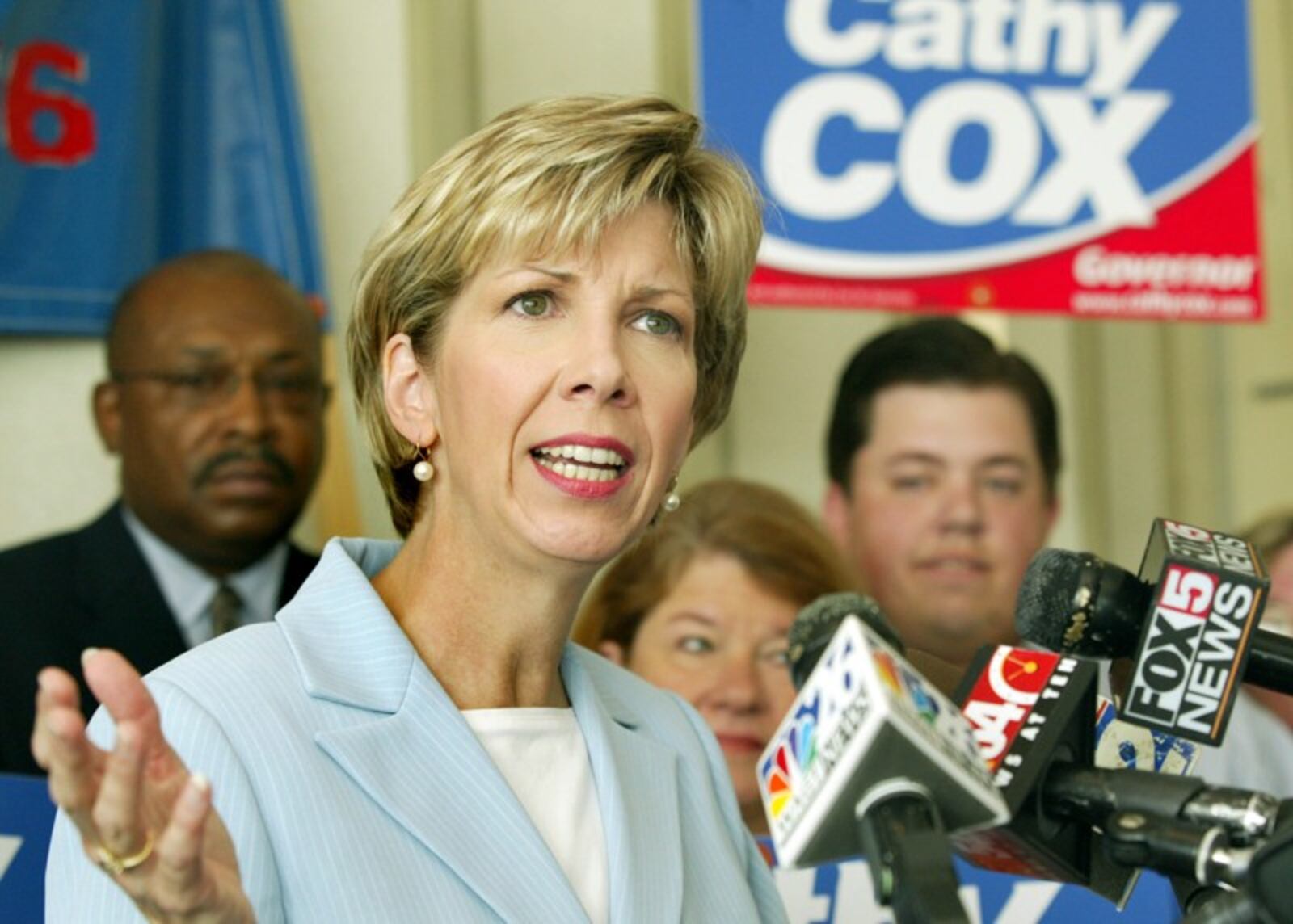 Former Georgia Democratic Secretary of State, Cathy Cox, has repeatedly said she won't seek office again.