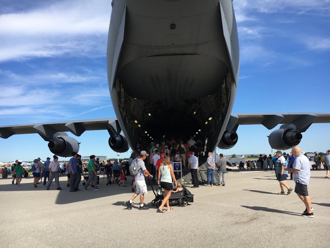 The CenterPoint Energy Dayton Air Show opened Saturday, July 30, 2022.