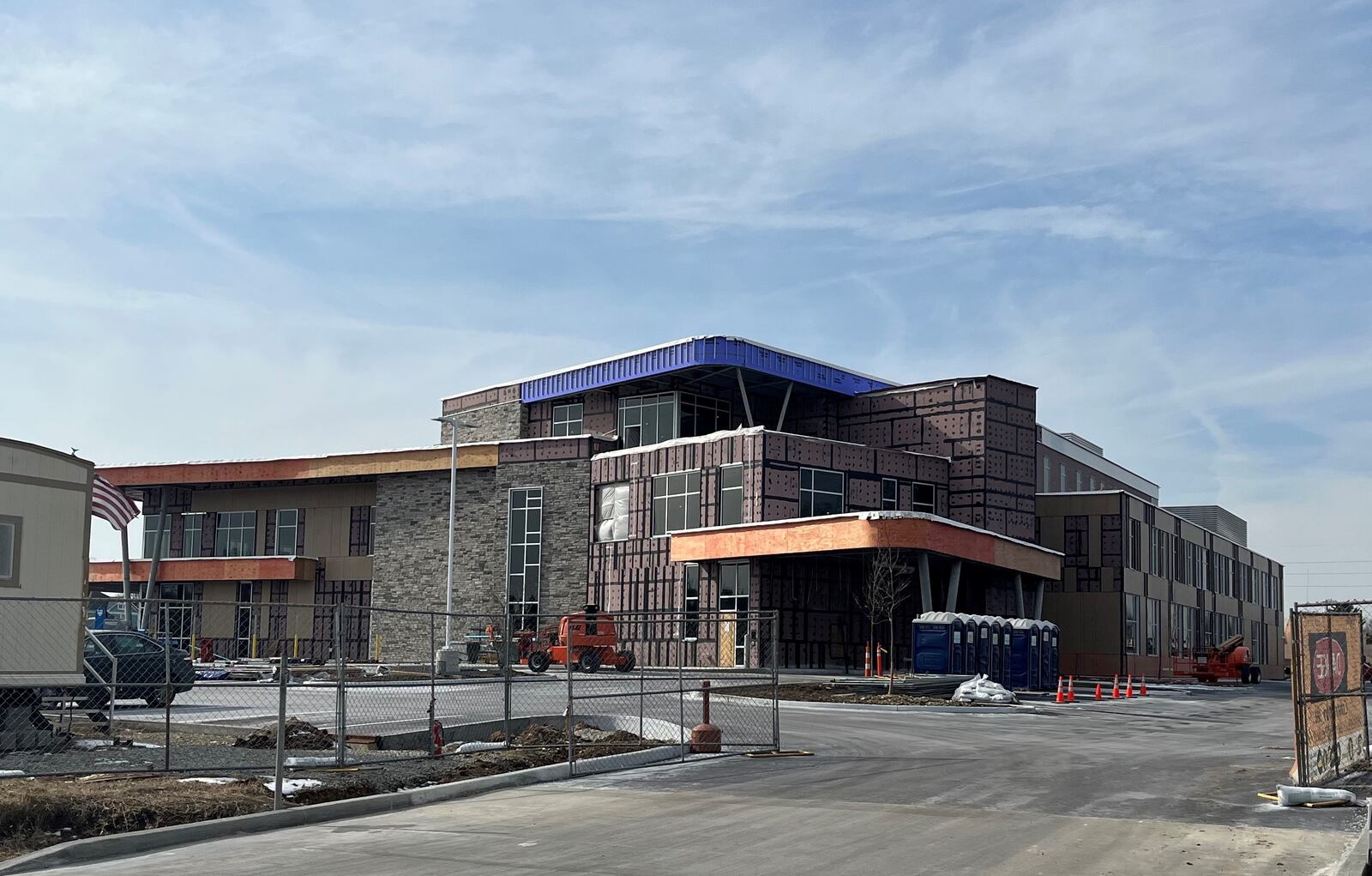 Five Rivers Health Centers is constructing a new $32 million facility in the Edgemont neighborhood in West Dayton. CORNELIUS FROLIK / STAFF