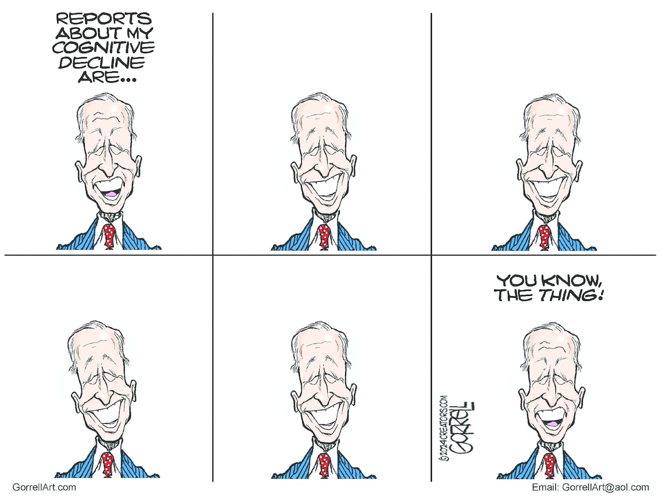 CARTOONS: Bob Gorrell, June 23, 2024