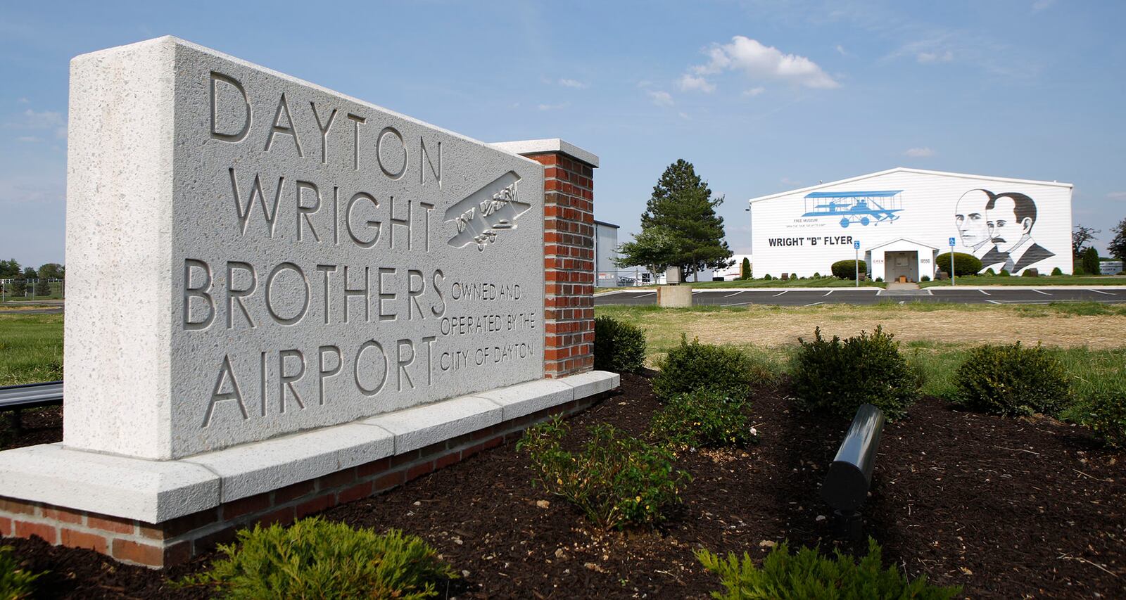 The height restriction for buildings at Dayton-Wright Brothers Airport in Miami Twp. has been changed from 40 to 50 feet. TY GREENLEES / STAFF