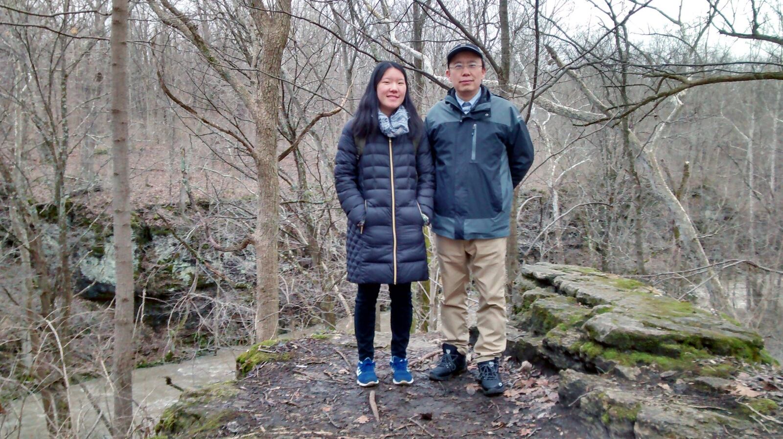 As early as the Chinese New Year on Jan. 25, when many Daytonians had yet to wake to the reality of the global crisis that COVID-19 would become, the Dayton Association of Chinese Americans (DACA) held an emergency council concerning the future impact of the virus. Pictured are Hongwei Yu and his daughter, one of the volunteers for Dayton area community. CONTRIBUTED