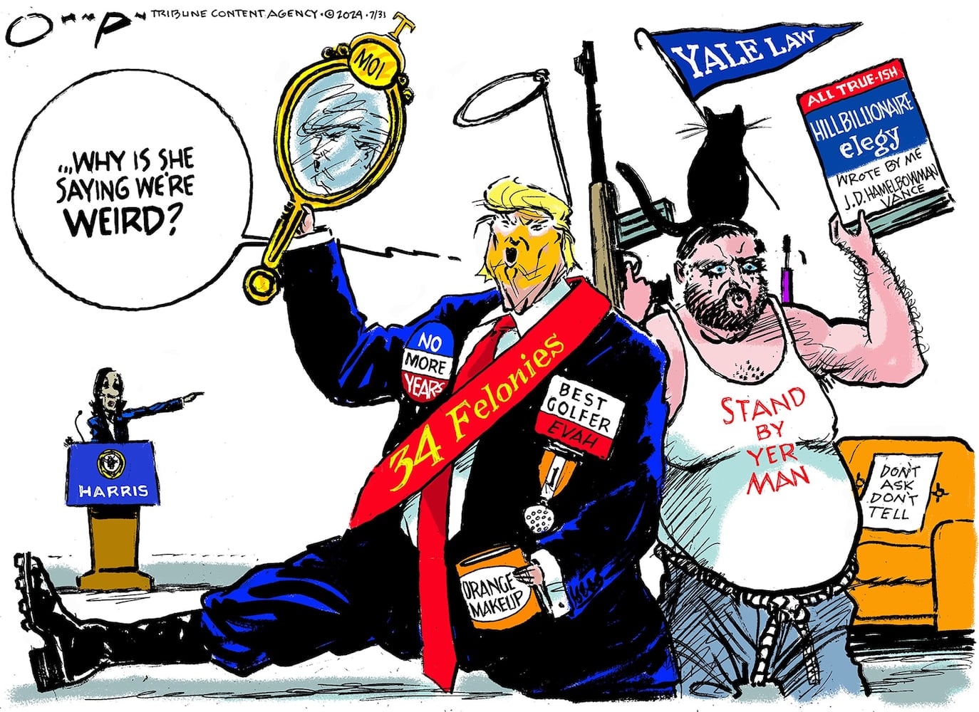 CARTOONS: Jack Ohman, Aug. 4, 2024