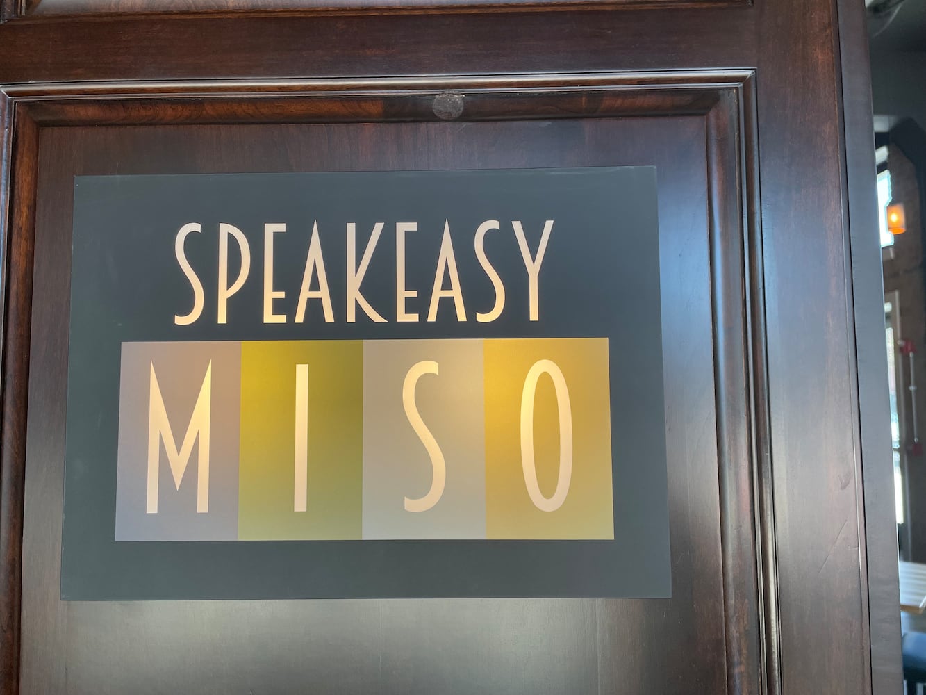 Speakeasy Miso