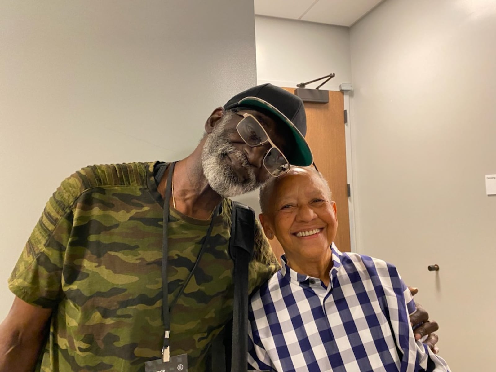 "An Evening with David Matthews" in Sinclair Community College’s Smith Auditorium on Thursday is a special poetry event featuring the Detroit-born poet. Matthews is pictured here with poet Nikki Giovanni. CONTRIBUTED