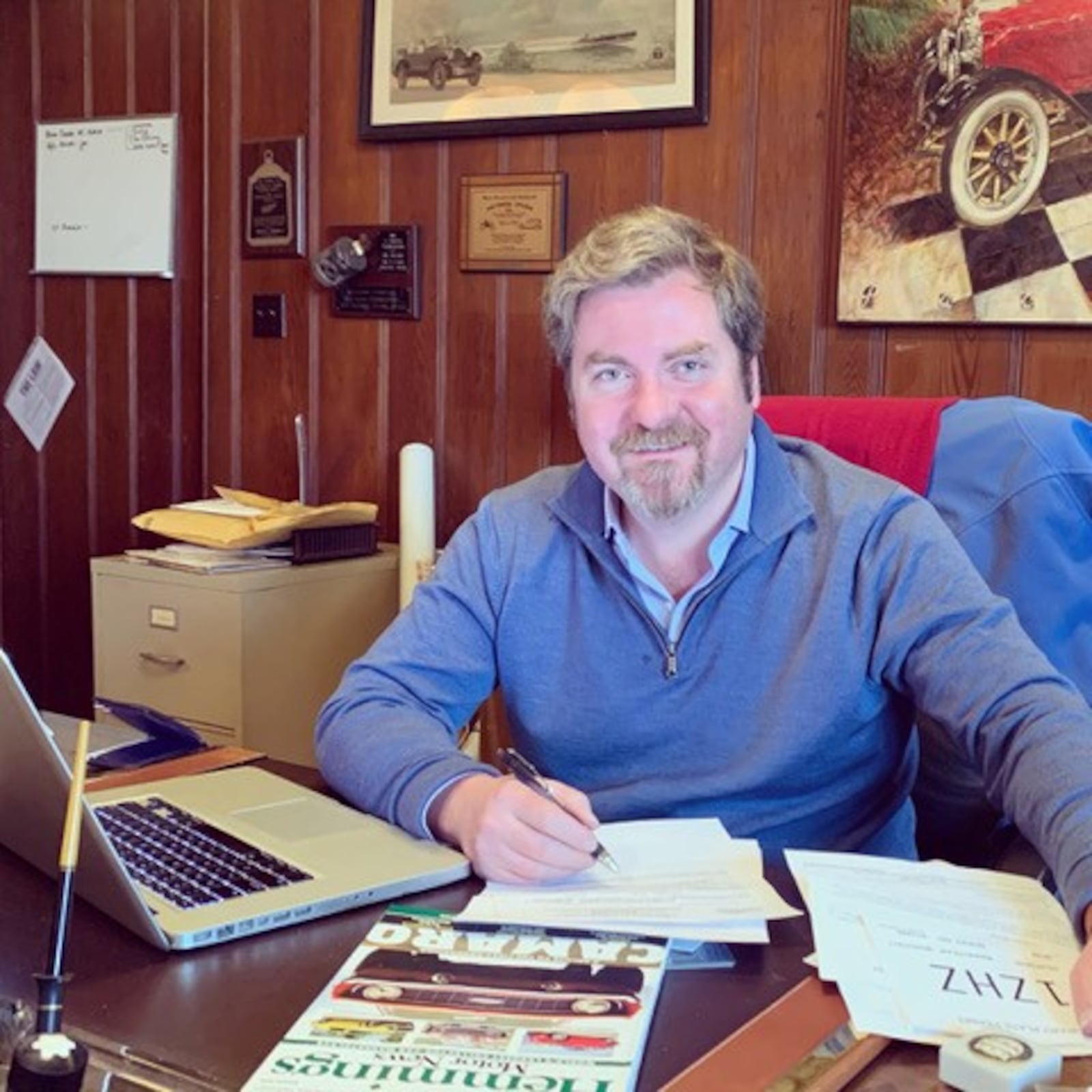 Rob Signom now splits his time between Dayton, where he is curator of America’s Packard Museum, and New York City, he operates a business that produces concert and theater performances. CONTRIBUTED