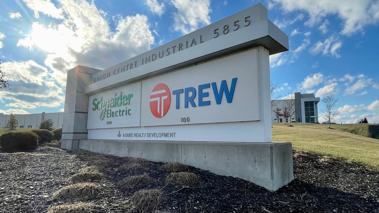 Trew, based on Union Centre Boulevard in Fairfield, will add 75 new engineering jobs as it adds a new technology center at its 200,000-plus-square-foot facility. The company employs more than 350 people. MICHAEL D. PITMAN/STAFF