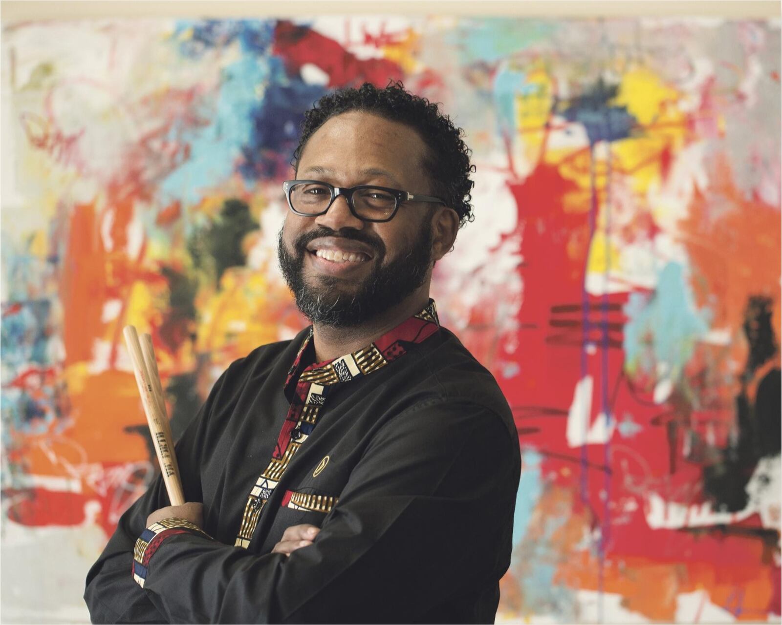 Dr. Mark Lomax II, a Columbus native, jazz drummer, composer, activist, educator and lecturer, brings his trio to The Foundry Theater in Yellow Springs on Saturday, Dec. 2.