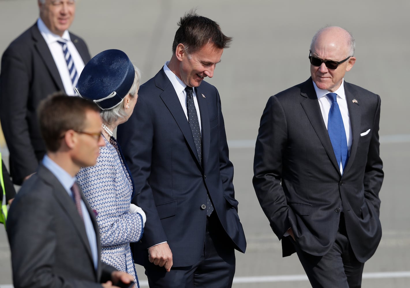 Photos: Trump arrives in United Kingdom for 3-day state visit