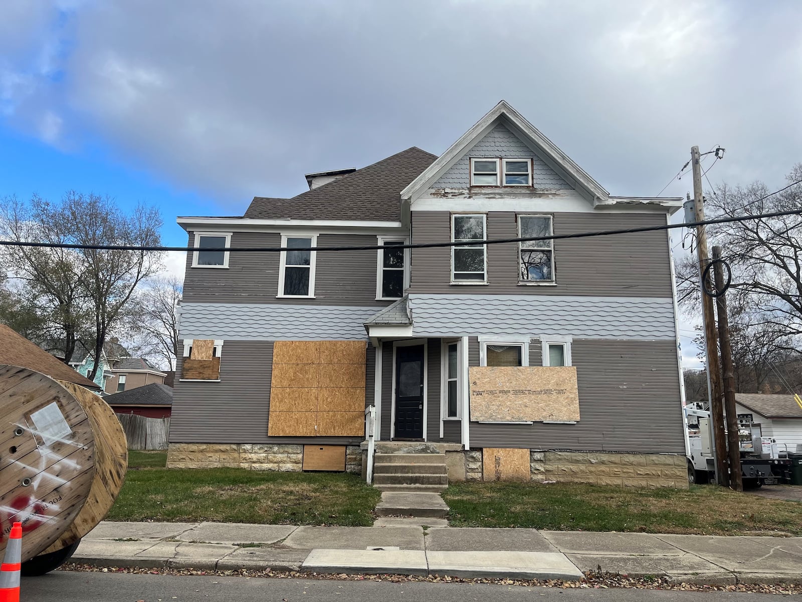 A property on Alberta Street in the South Park neighborhood that Marjorie Harrell has purchased and plans to renovate. CORNELIUS FROLIK / STAFF