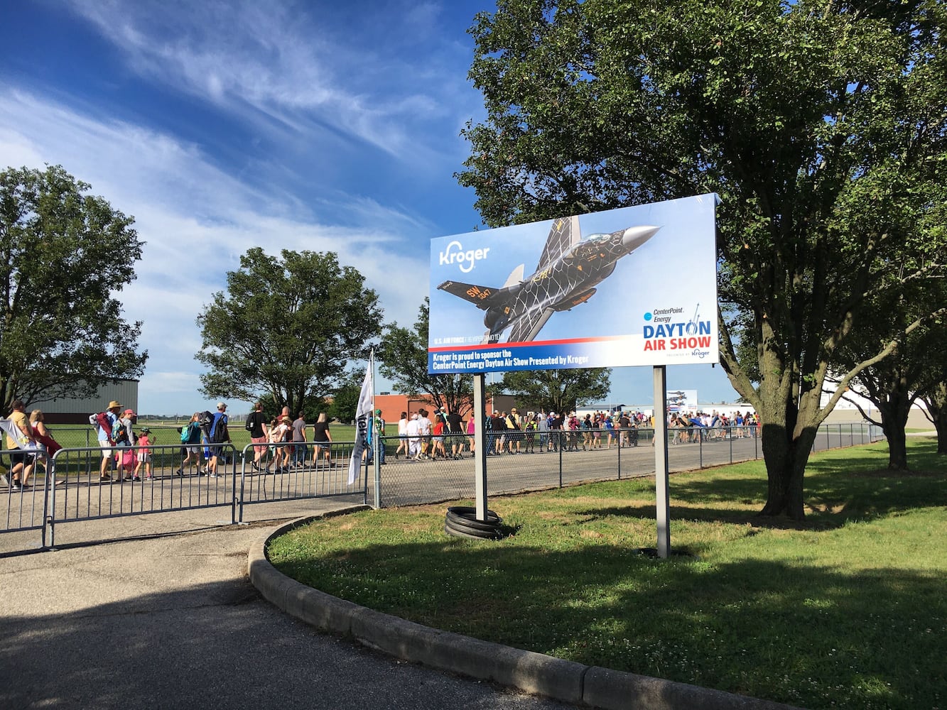 The CenterPoint Energy Dayton Air Show opened Saturday, July 30, 2022.