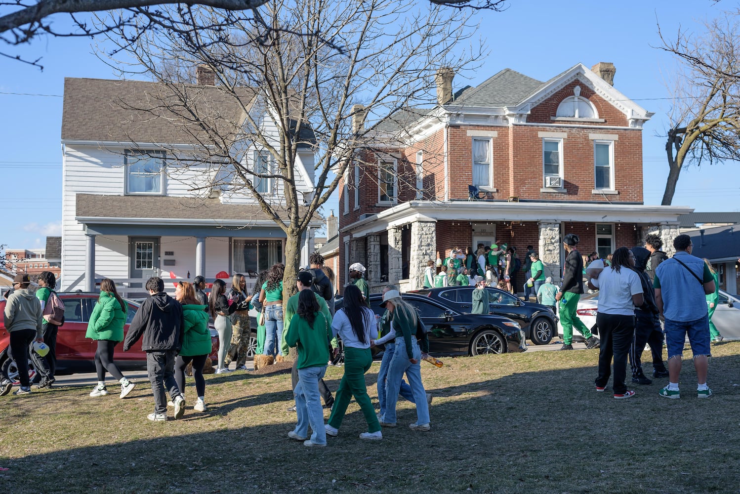 PHOTOS: Early St. Patrick's Day celebration on UD campus