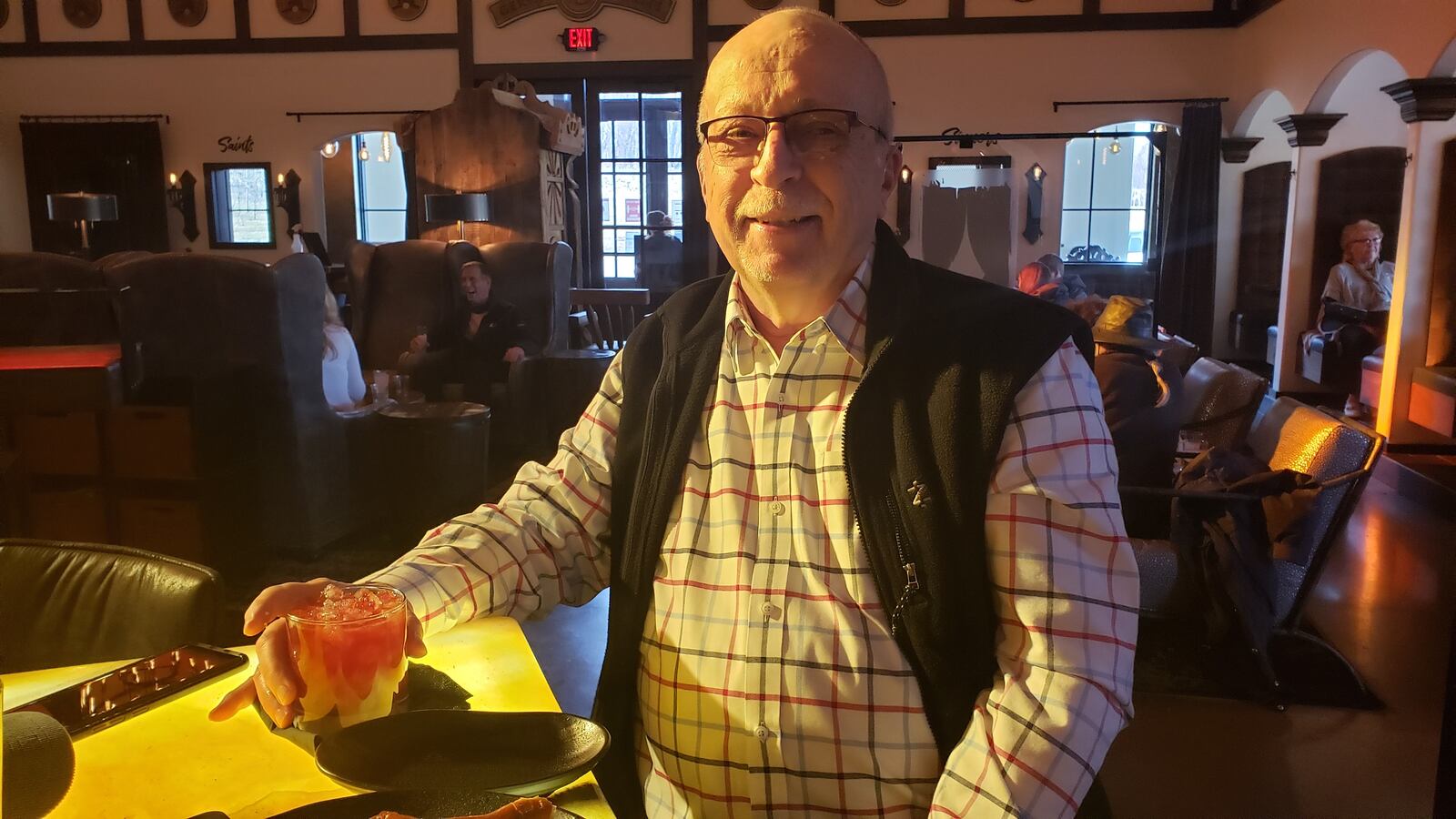 After being fully vaccinated, Peggy and Steve Seboldt, both 73, of Dayton, visited Gervasi Vineyards, a winery in Canton. It was the first time in a year they took a trip or visited a bar.