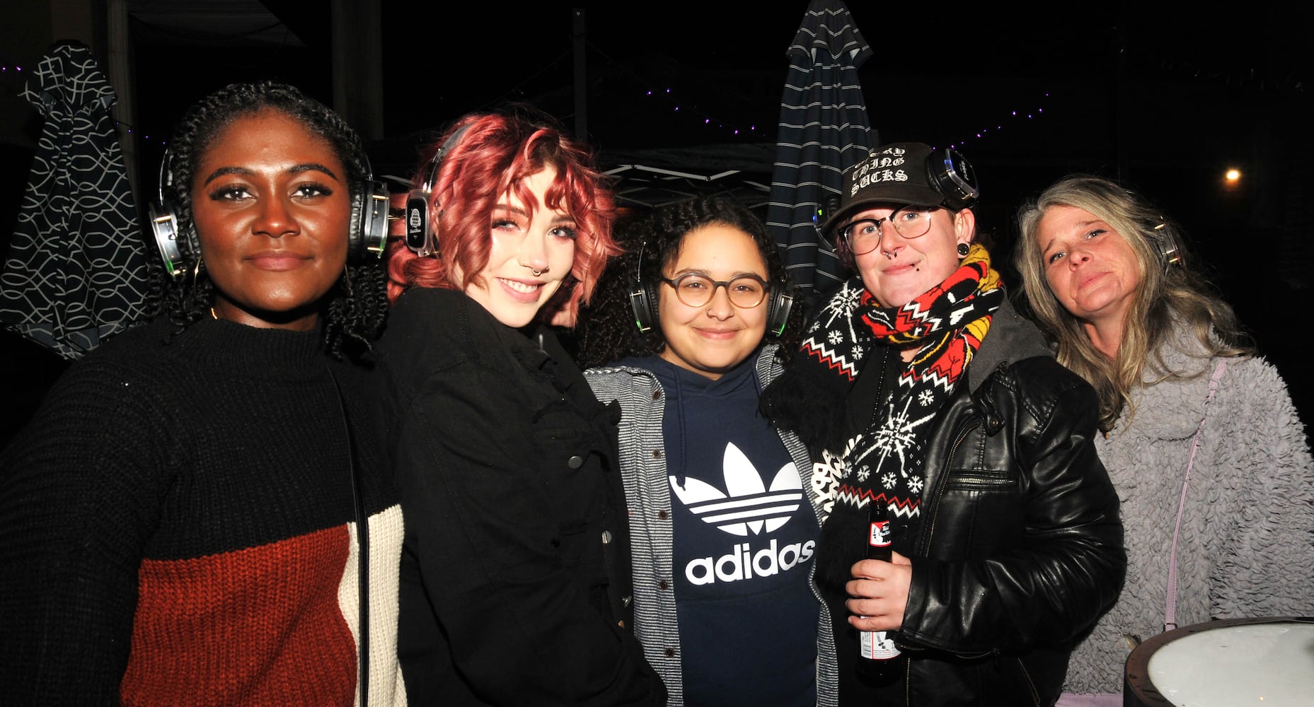 Did we spot you at Dayton's Sixth Annual New Year's Eve Ball Drop and Silent Disco?