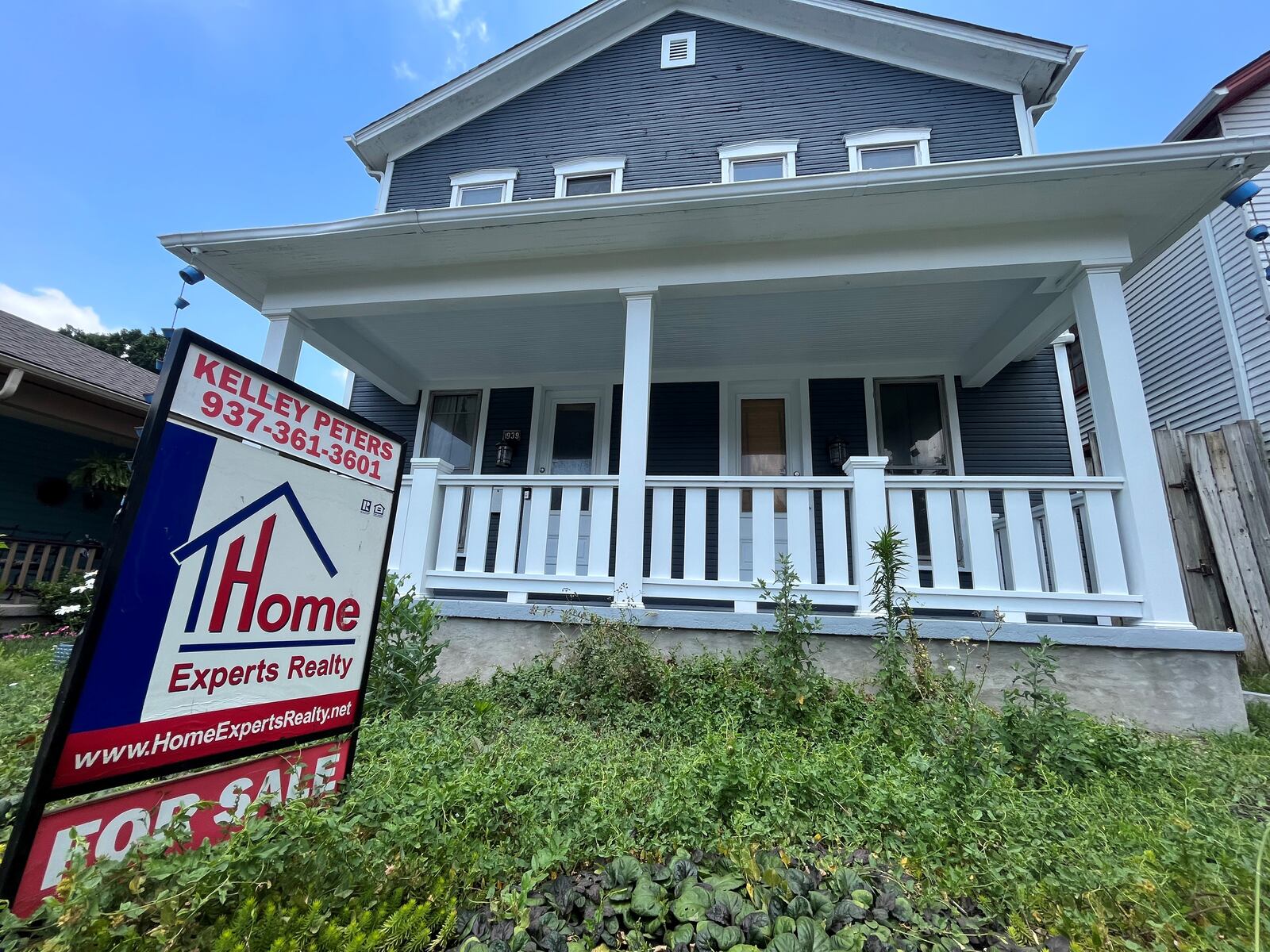 A home for sale on the 1900 block of East Fourth Street in East Dayton CORNELIUS FROLIK / STAFF