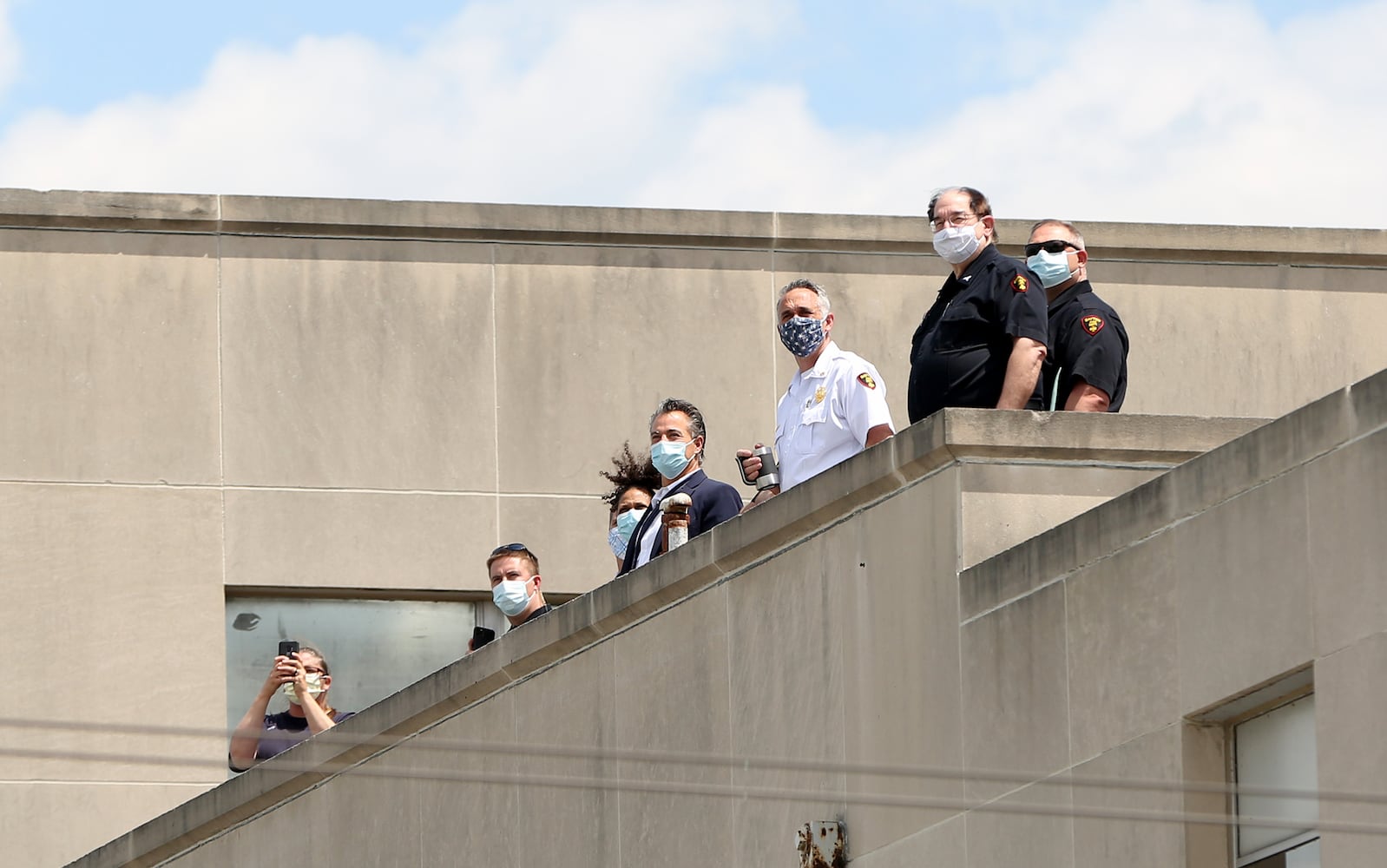 PHOTOS: Ohio National Guard performs flyby to honor healthcare workers