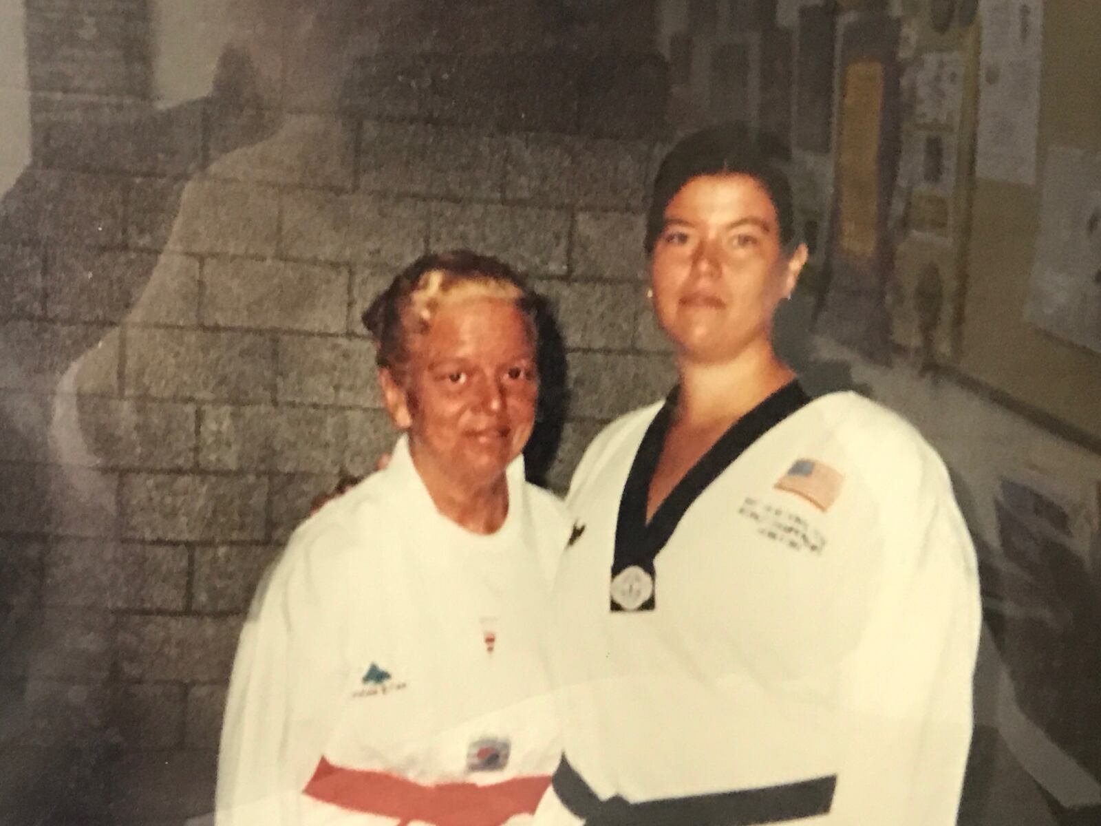 Christina Bayley and her mom, Marianette, who took taekwondo classes from her and was the inspiration for her daughter’s taekwondo school.   CONTRIBUTED