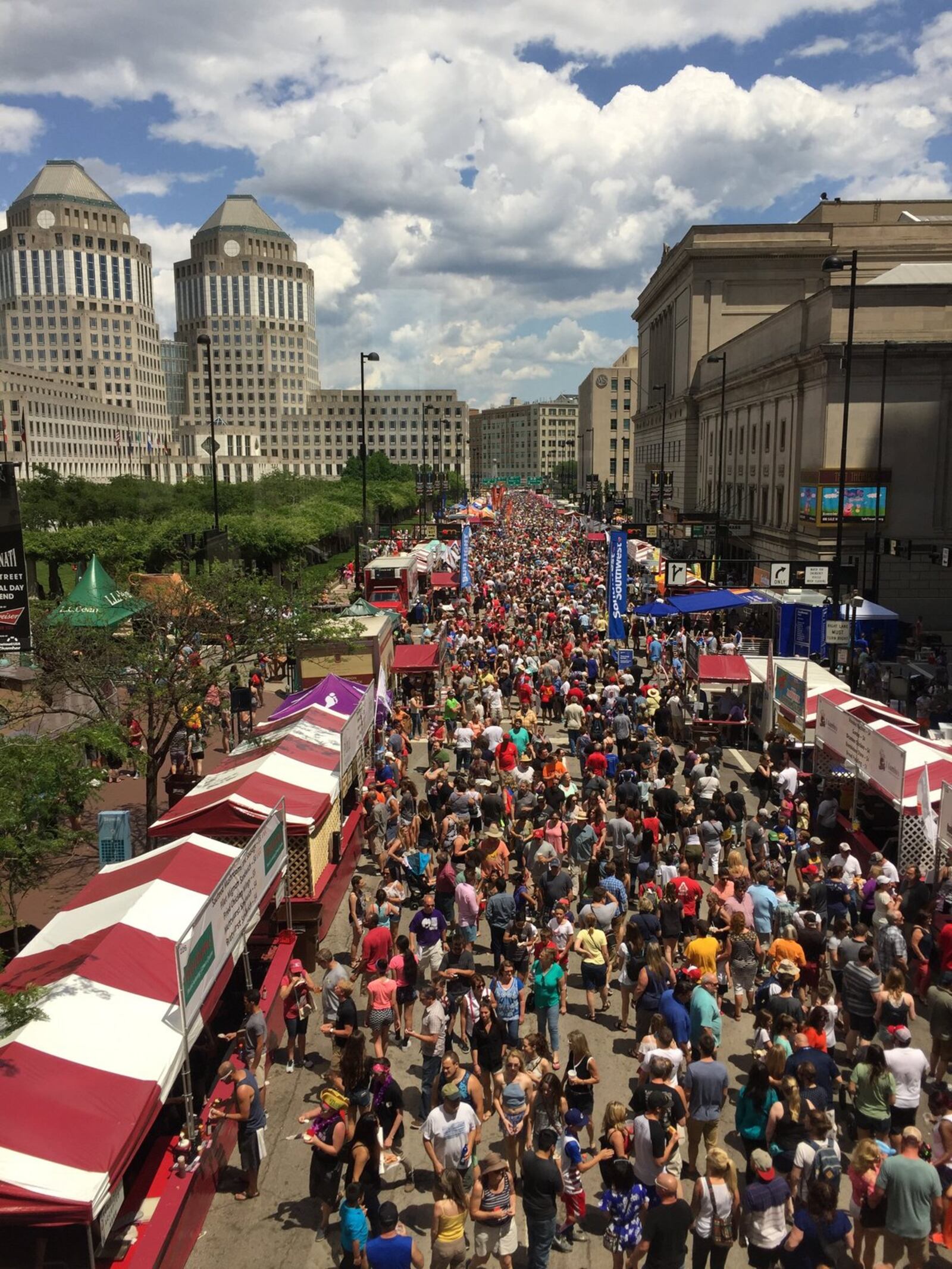 With a 550,000 annual attendance, the Taste of Cincinnati is one of the largest culinary street festivals in the United States. CONTRIBUTED