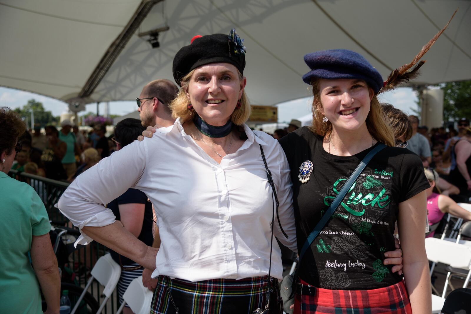 The Dayton Celtic Festival took over downtown at Riverscape MetroPark and the surrounding areas from Friday, July 26 to Sunday July, 28. The free festival featured workshops, vendors, food, beer, children’s activities and Irish music. TOM GILLIAM / CONTRIBUTING PHOTOGRAPHER