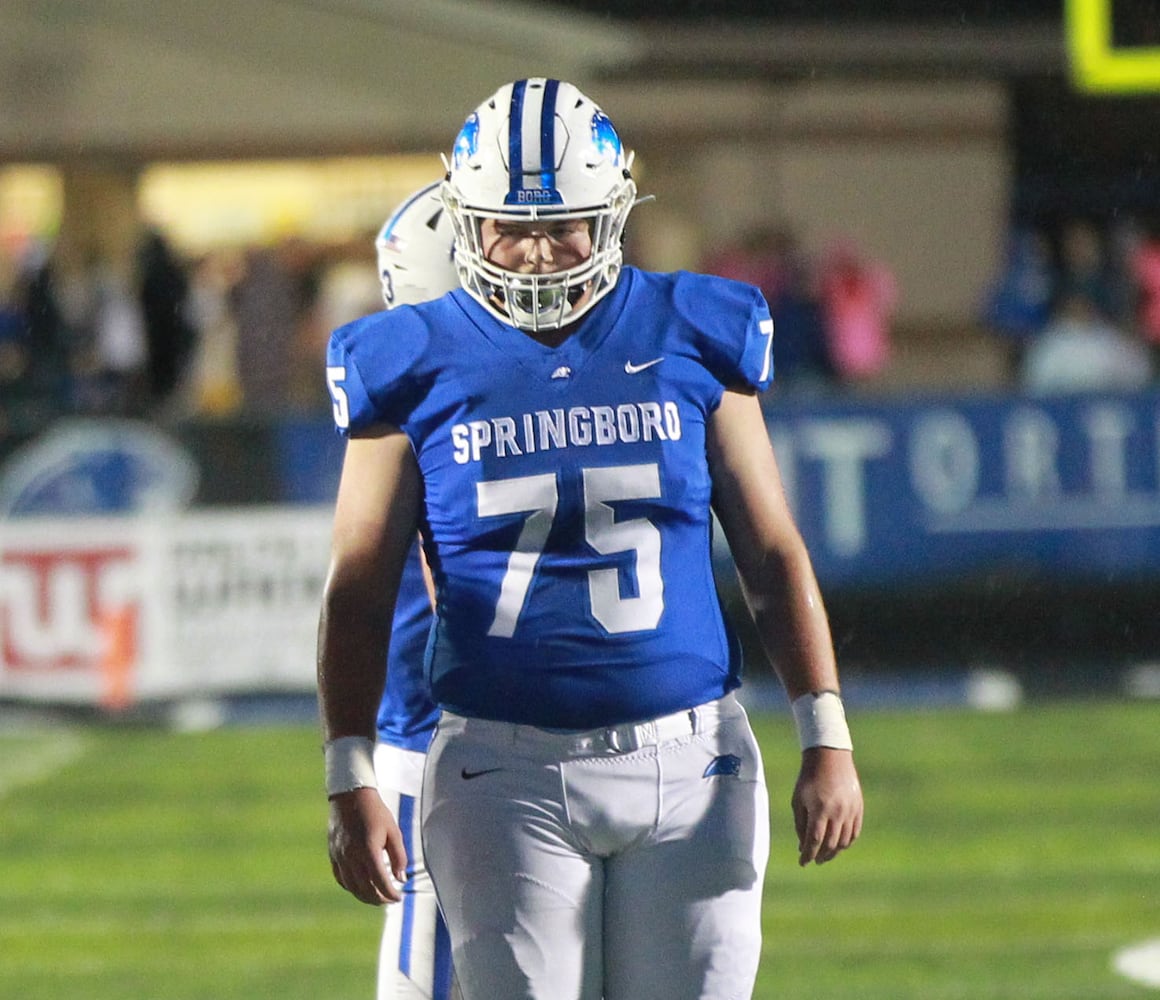 PHOTOS: Springfield at Springboro, Week 7 football