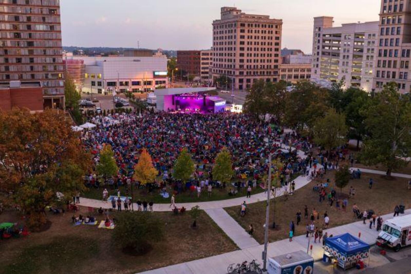 Levitt Pavilion Dayton. PHOTO BY ANDY SNOW