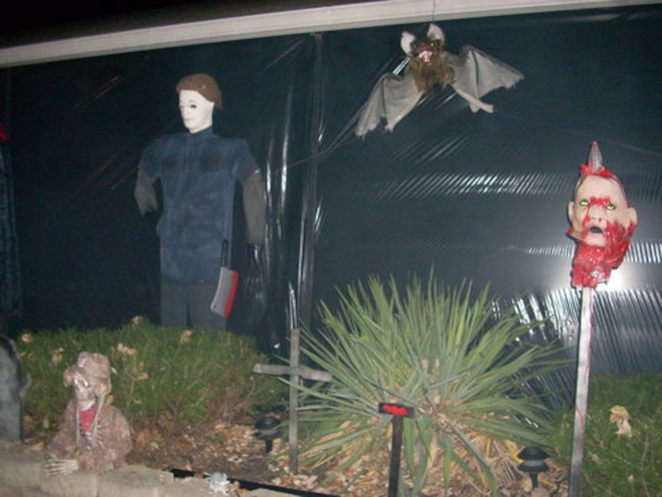 Halloween display in Centerville