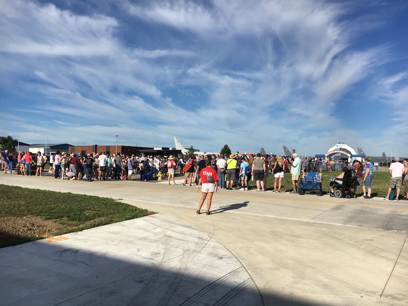 Dayton Air Show opening day sights