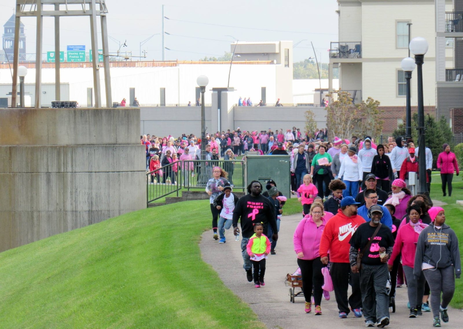 Last year, 7,000 walkers participated in the Dayton Making Strides event raising $230,000. Organizers are expecting 10,000 participants to raise $275,000 at this year’s event on Saturday, Oct. 19, 2019, at Fifth Third Field. CONTRIBUTED