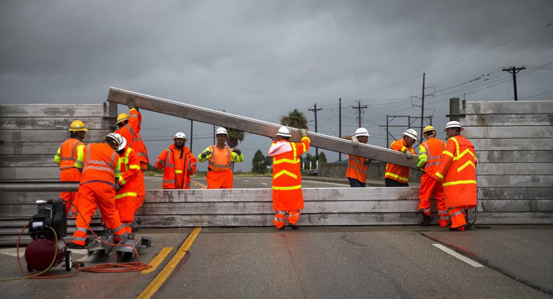 Texas coast braces for Hurricane Harvey