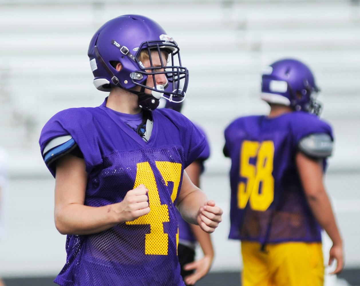 PHOTOS: Butler Aviators preseason football practice