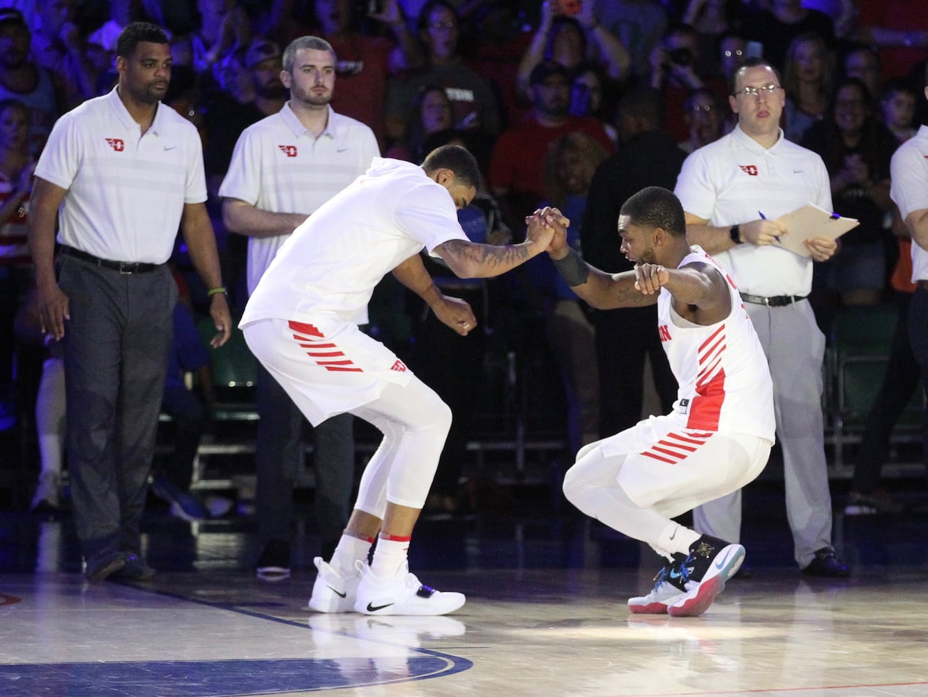 Photos: Dayton Flyers fall to Virginia in Battle 4 Atlantis semifinals