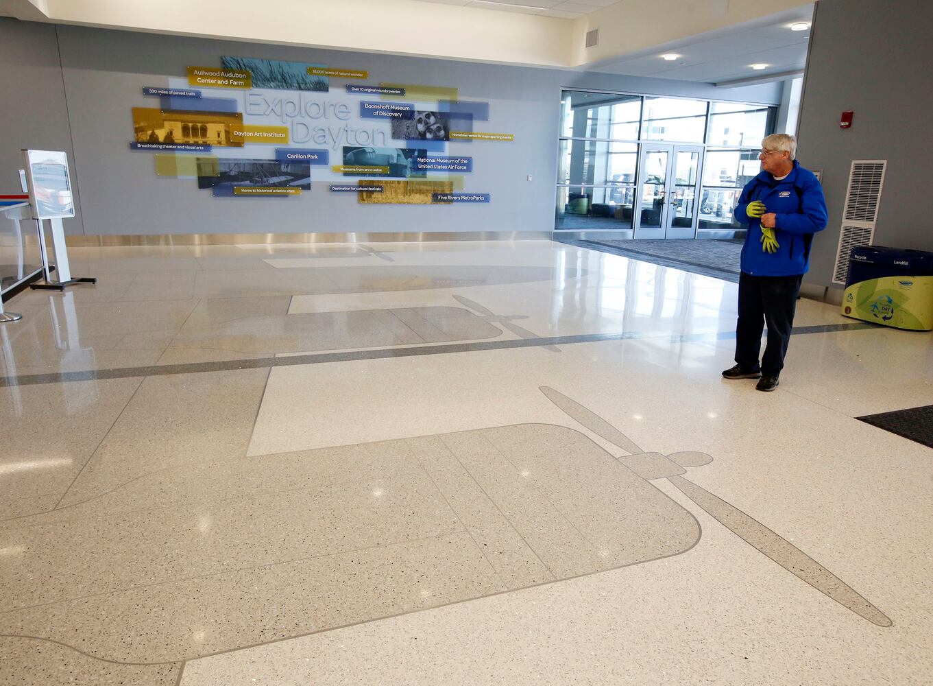 PHOTOS: Dayton airport’s terminal renovations wrap up