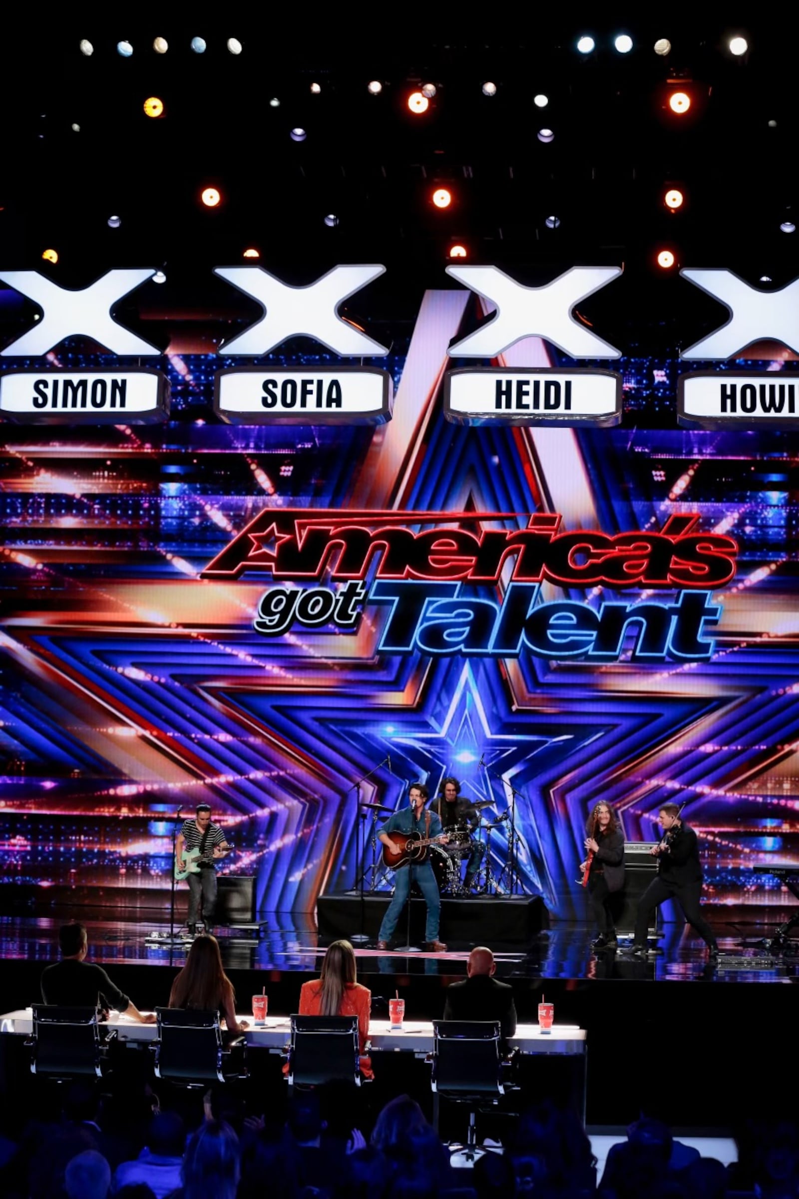 Drake Milligan and his band made it through the audition round on season 17 of America’s Got Talent.