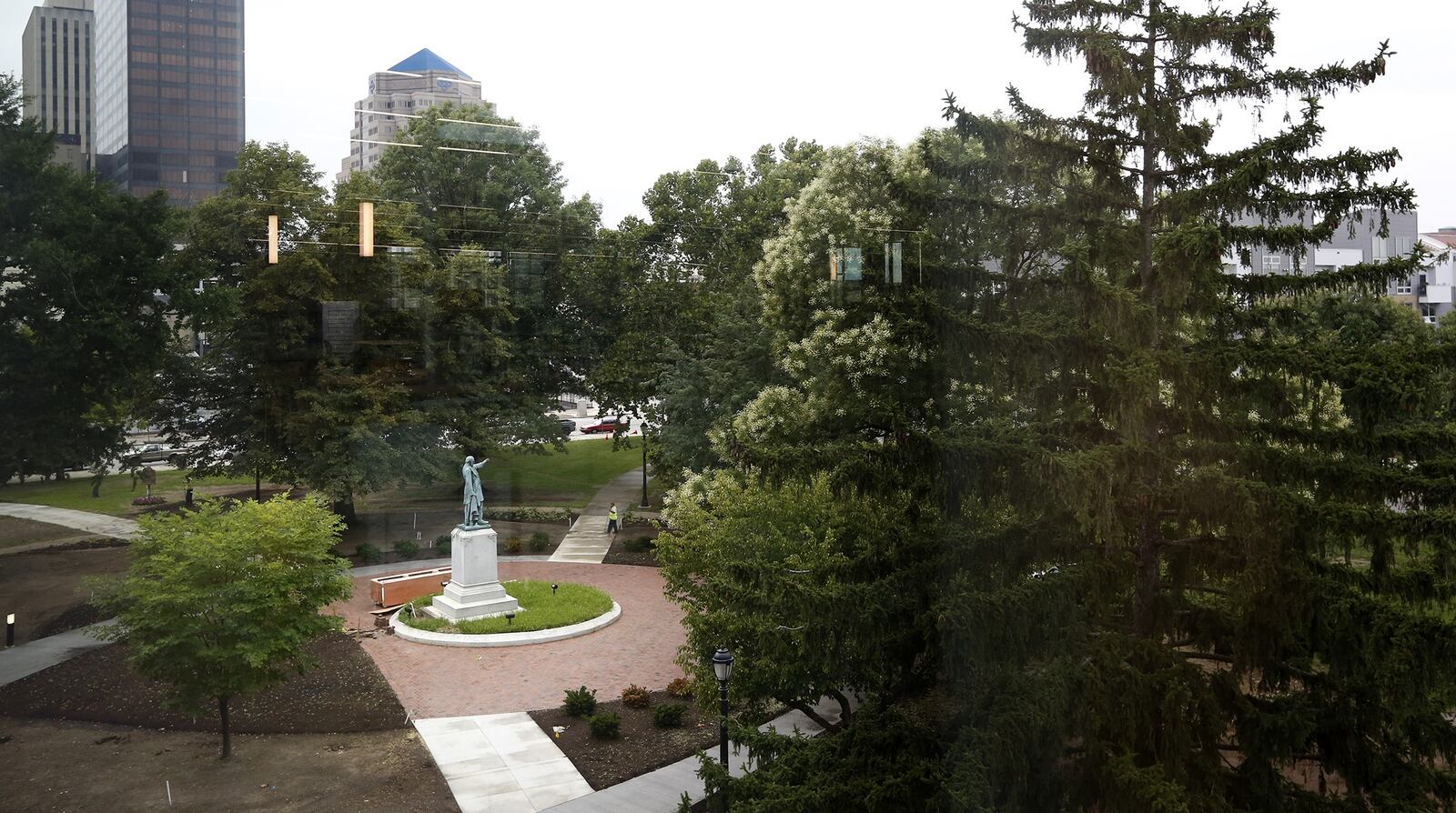 William McKinley statue in Dayton. LISA POWELL / STAFF