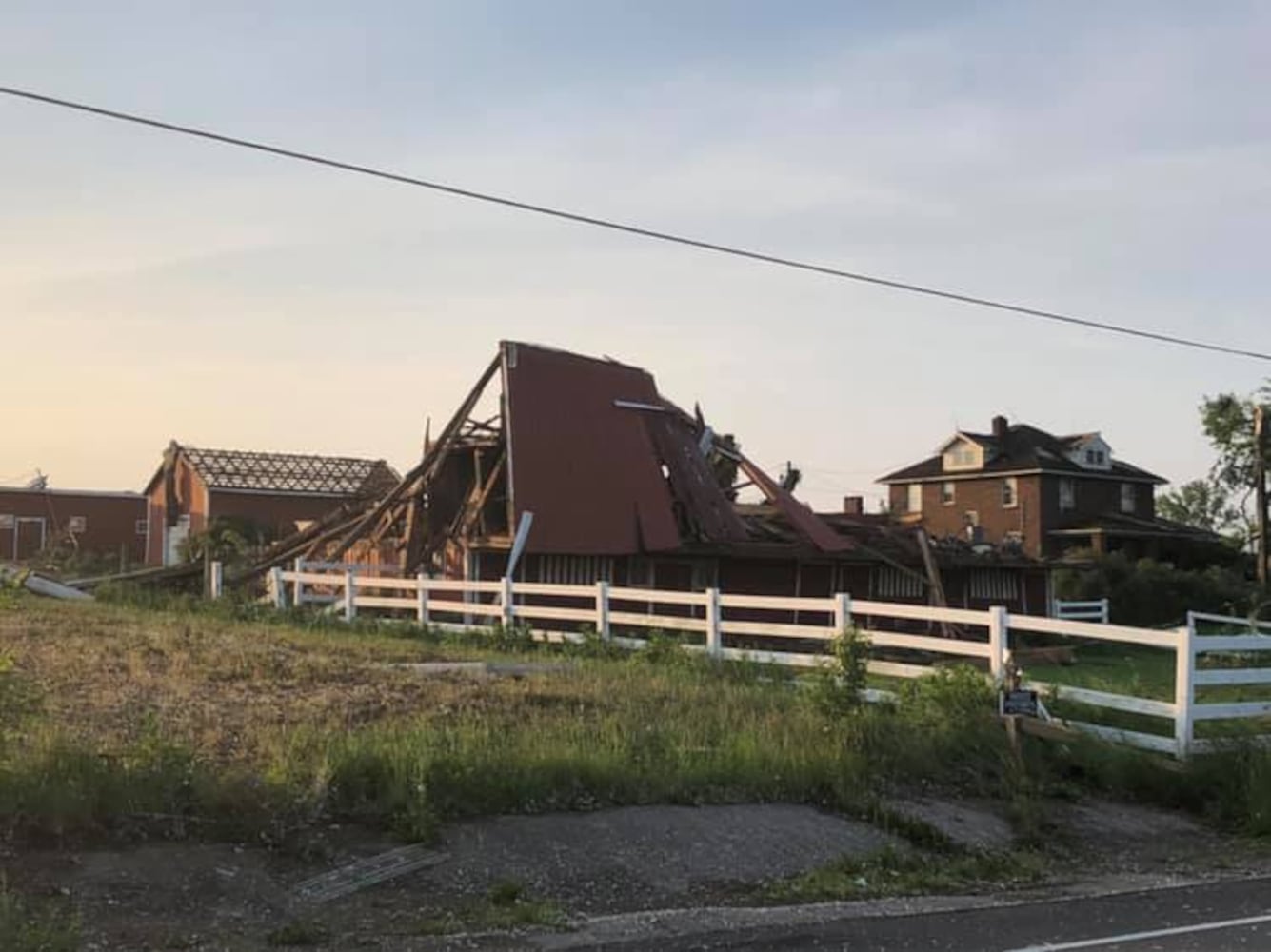 PHOTOS: Daylight reveals widespread damage from Monday storms