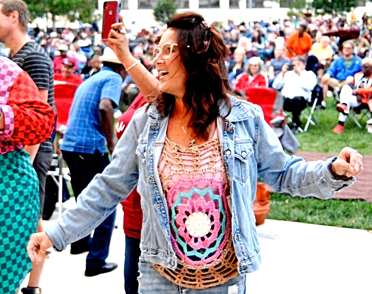 Did we spot you at the Dayton Funk All-Stars concert?