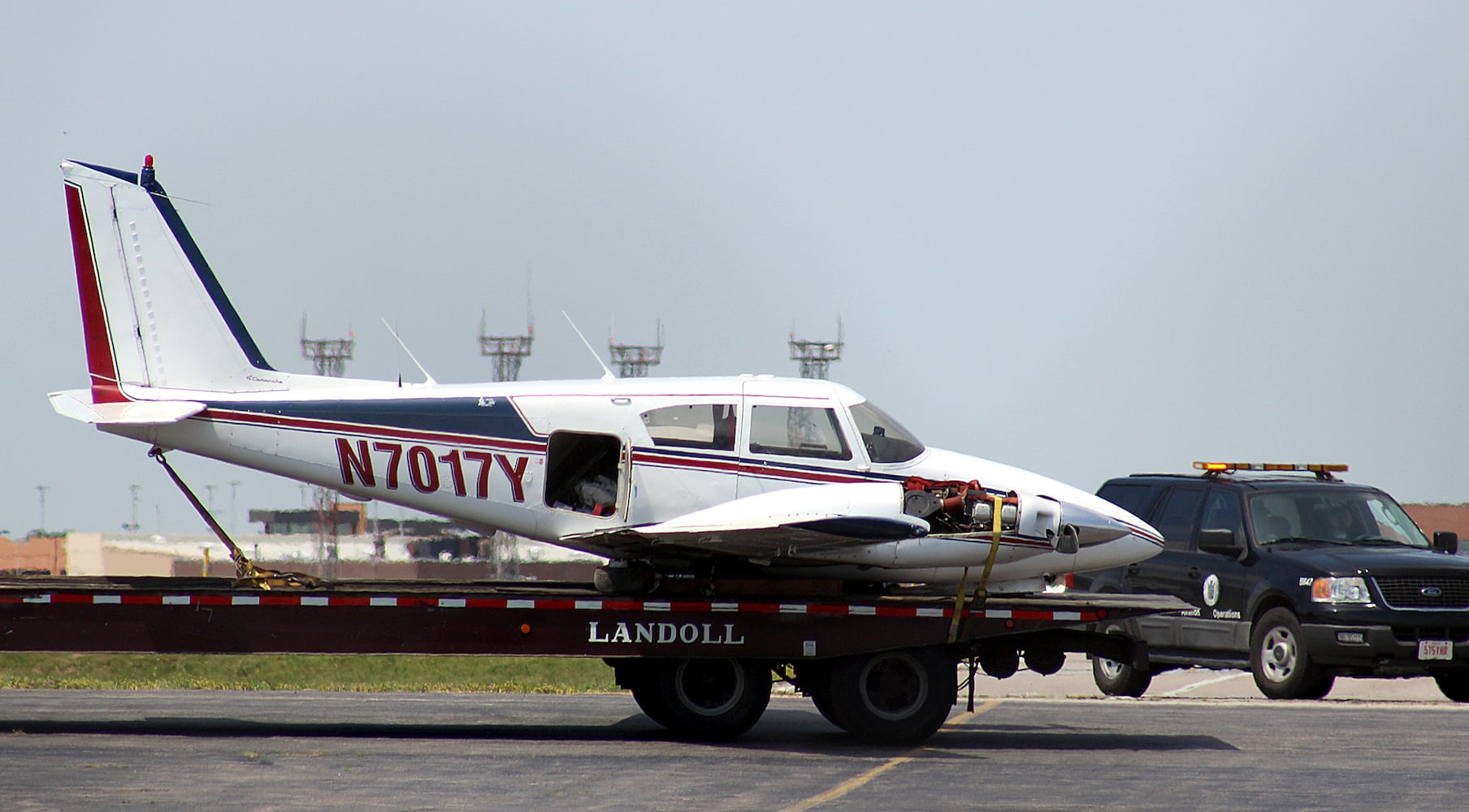 Plane crash at Dayton International Airport