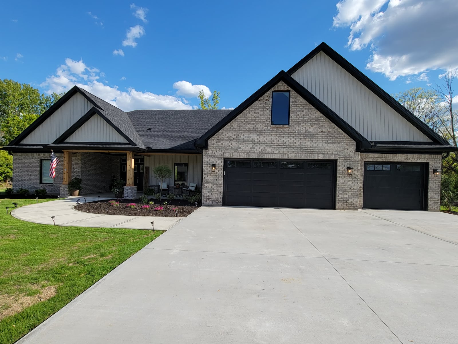 The Zurn family home in Vandalia. The home was built for the family and donated by "Operation Finally Home" a nonprofit organization that provides mortgage free homes for injured military veterans. CONTRIBUTED