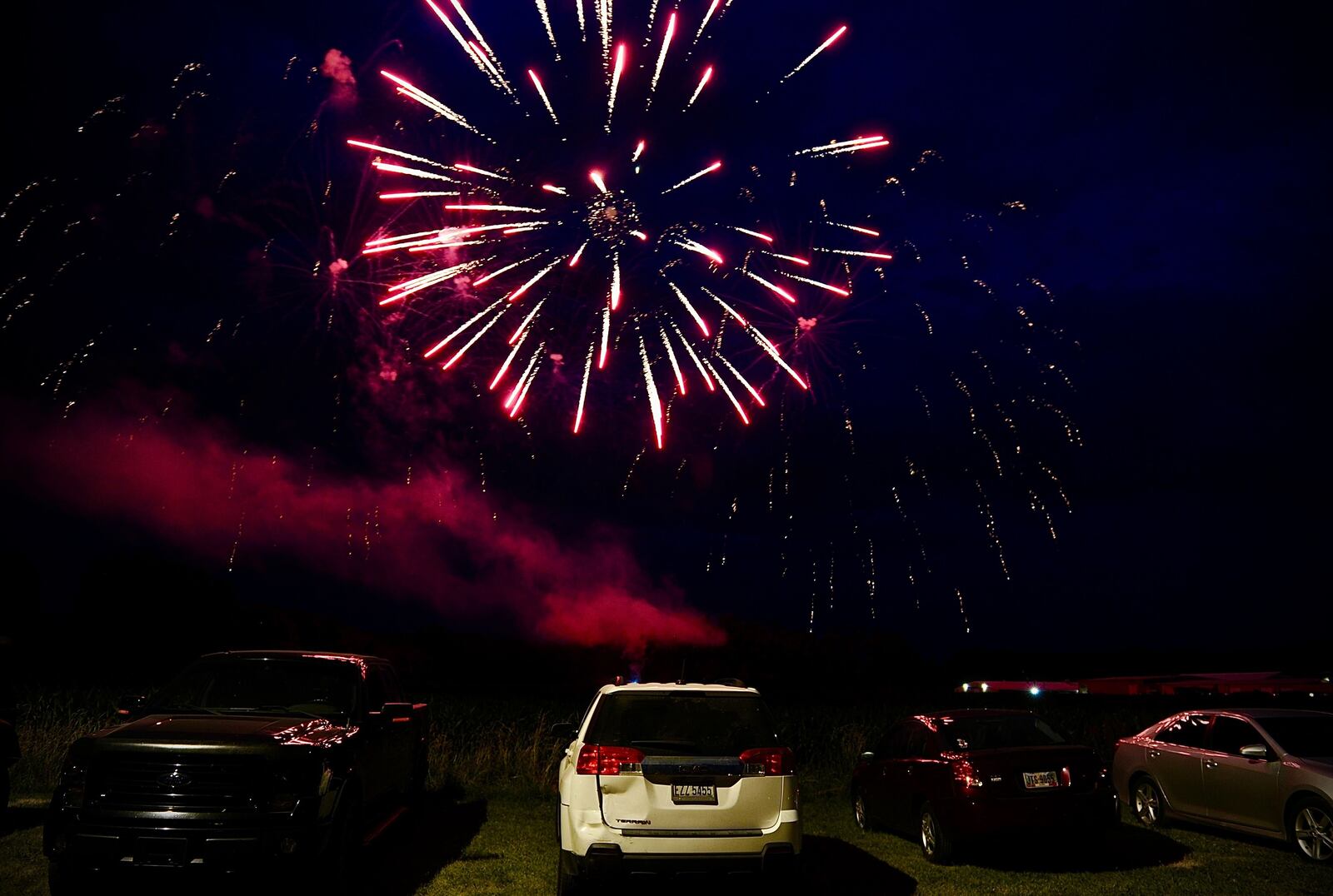 The city of New Carlisle fireworks Saturday night, June 25, 2022. MARSHALL GORBY \STAFF
9 files