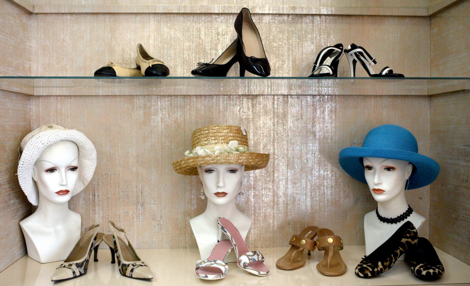 Hospice of Palm Beach County sells shoes made by Chanel, Gucci , Stuart Weitzman and Prada.