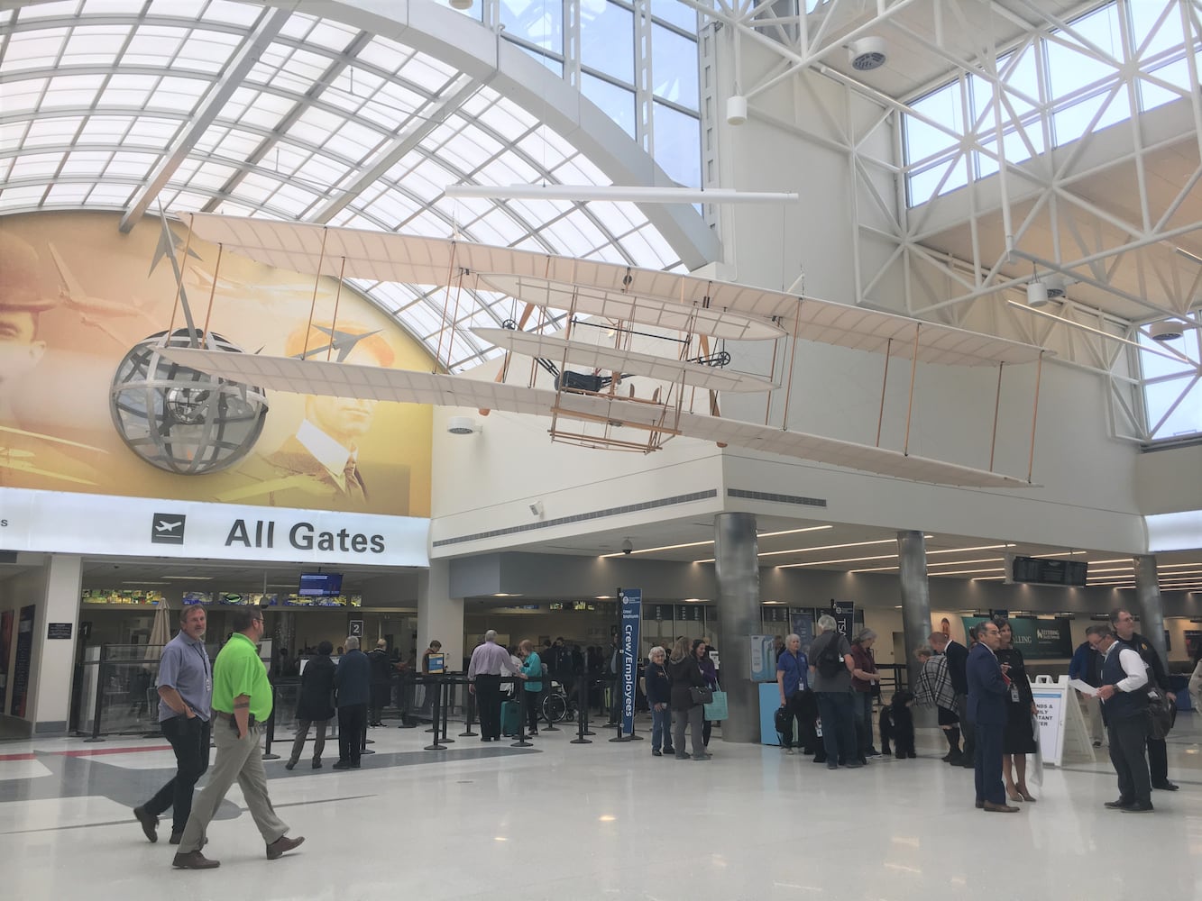 PHOTOS: Dayton airport's terminal renovation project wraps up