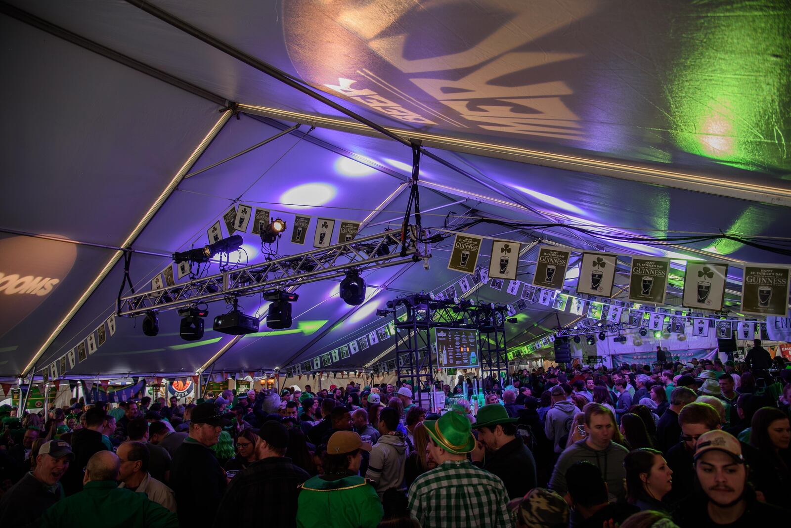 The Dublin Pub's annual St. Patrick's Day celebration is a 2-day block party and is one of the biggest in the state. PHOTO / TOM GILLIAM PHOTOGRAPHY